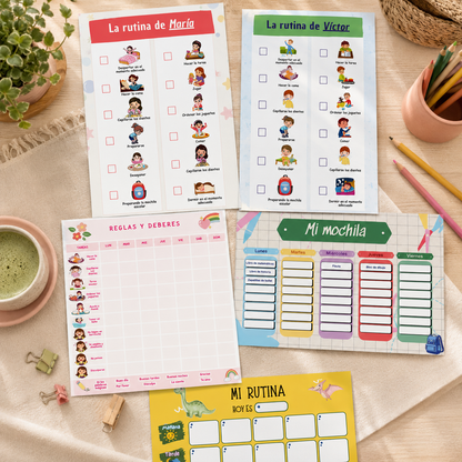 Mamá en Calma – Kit de Rutinas ( + Guía de Regalo)