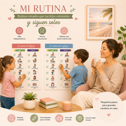 Mamá en Calma – Kit de Rutinas ( + Guía de Regalo)